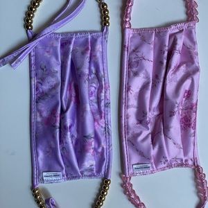 Stoney Clover X Love Shack Fancy mask due - NEVER WORN